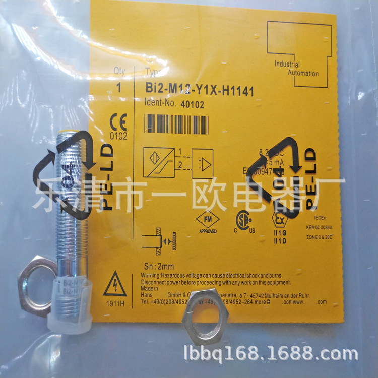 实物全新接近开关Bi2-M12-Y1X-H1141 质保一年