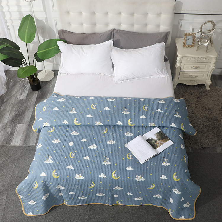 暢銷歐美，廠商直銷全棉水洗床蓋（夏被）