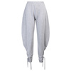 New solid color European and American individual elastic waist loose Sweatpants