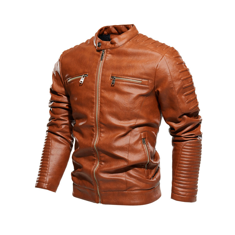 Veste en cuir homme - Ref 3443776 Image 11