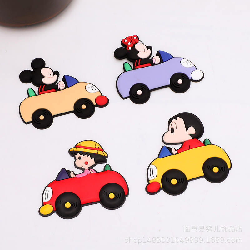 汽车小新丸子卡通pvc软胶硅胶手机壳驾驶证皮套DIY|ms