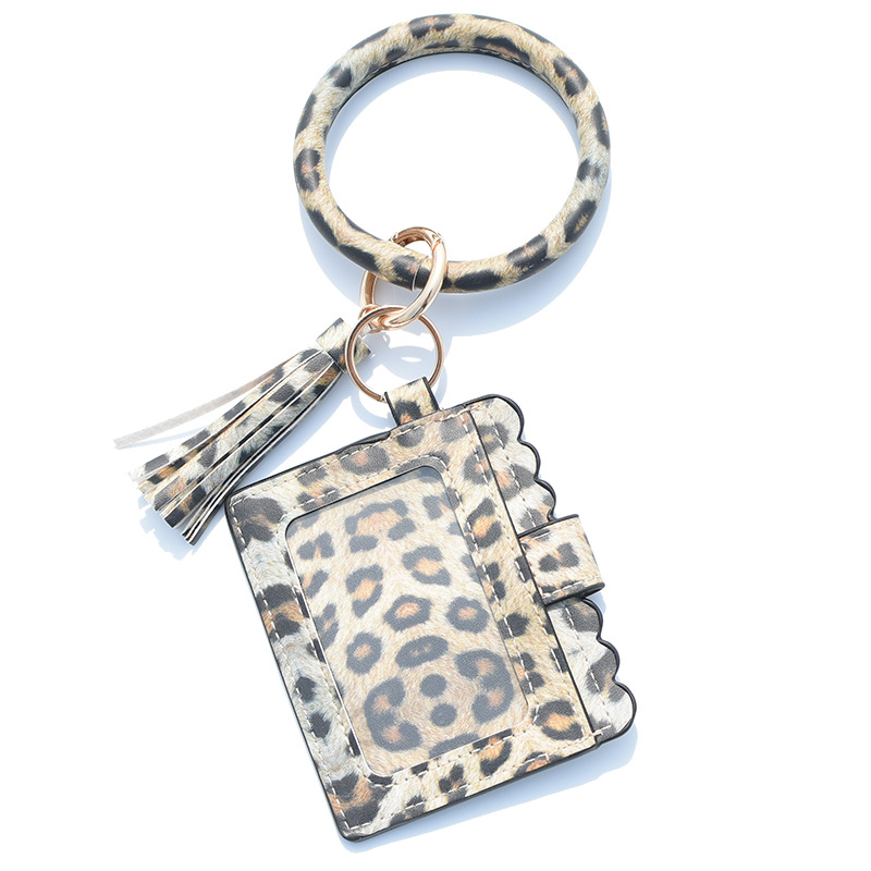 1 Piece Fashion Snakeskin Pu Leather Dyeing Unisex Keychain display picture 21