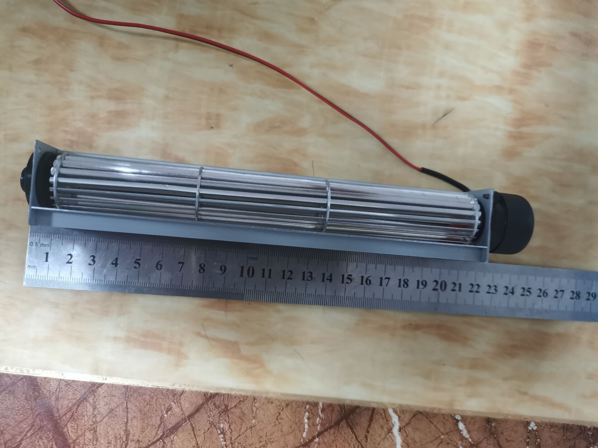 厂家直销直流02519横流风扇贯流风机DC12V长度可以定制制冷机风机