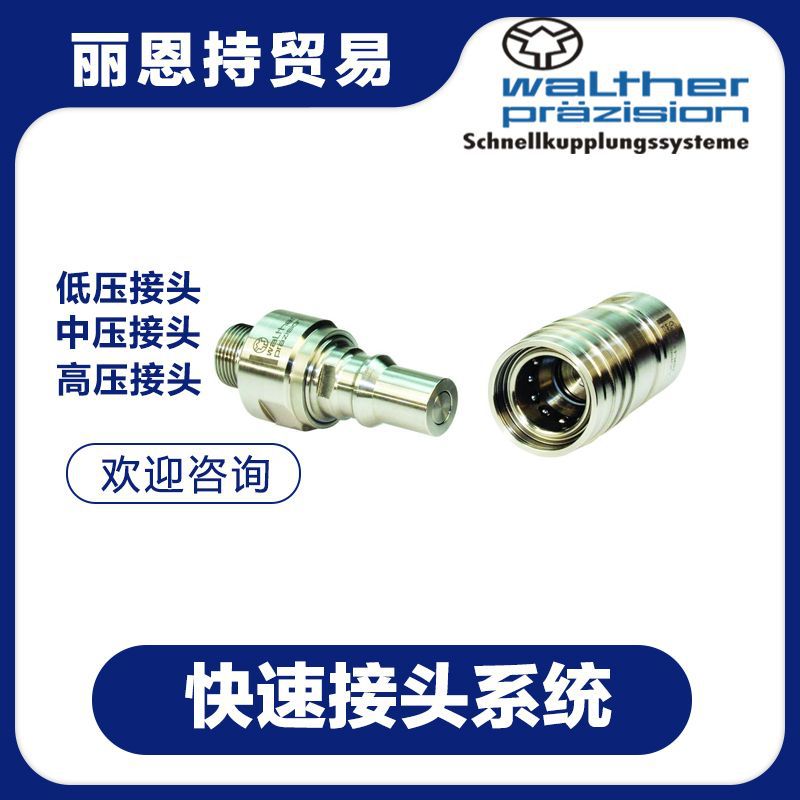 德国 瓦尔特 WALTHER  HP-006-0-D0614-12-1  快速接头