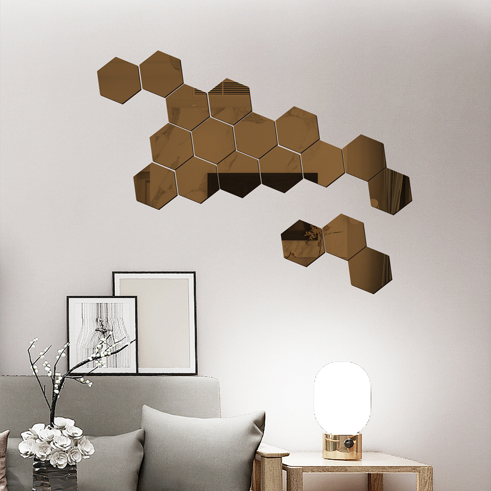 Fashion Geometric Acrylic Wall Stickers display picture 6
