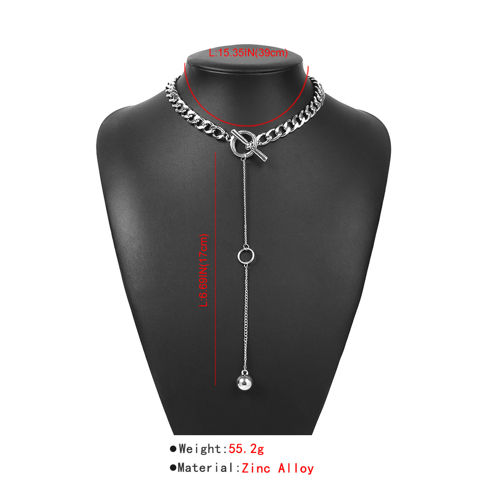 New Punk Pendant Necklace display picture 5