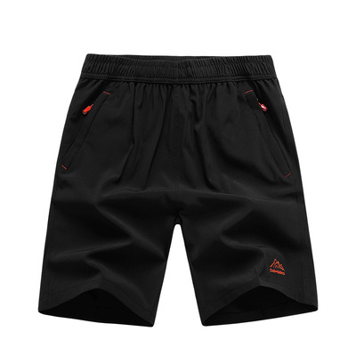 2019 summer new pattern shorts leisure time motion Large The fat Five point pants