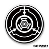 SCP Foundation 的 Damn Federal Agent Alpha Red Right Hand Delta5 Creative Animation Peripheral Badge