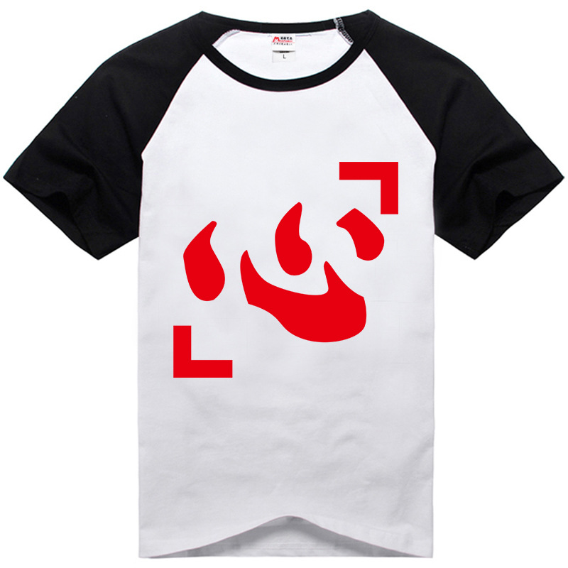 A tiempo completo cazador camiseta anime ropa periférica nitro presidente mismo estilo japonés hombres y mujeres casual más tamaño manga corta verano