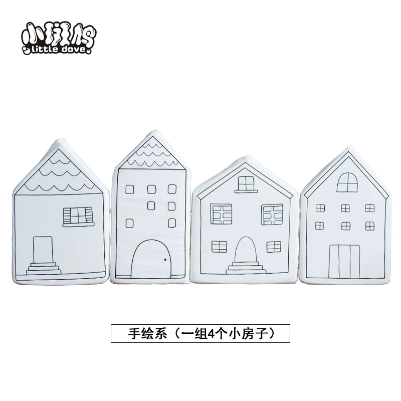 Scandinavian house for baby, sides for children's room, tape, protective bag, protective protective barrier, tent, wall mount, decorations