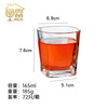 Pure color glass fiber reinforced cup straight body solid glass cup beer glass household single -layer glass cup with round beer glass