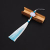 Double-sided pendant, two-color Hanfu with tassels, accessory