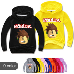 Promotional children's clothing parent-child sweatshirt for boys spring and autumn cartoon children's sweatshirt turtleneck with hood 7664