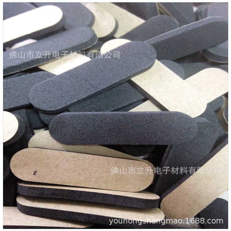 佛山厂家供应橡胶垫片、黑色单面背胶橡胶、防滑、防水橡胶密封圈