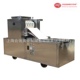 购买桃酥糕点机 桃酥曲奇饼干生产线设备 到上海合强饼干机械厂家