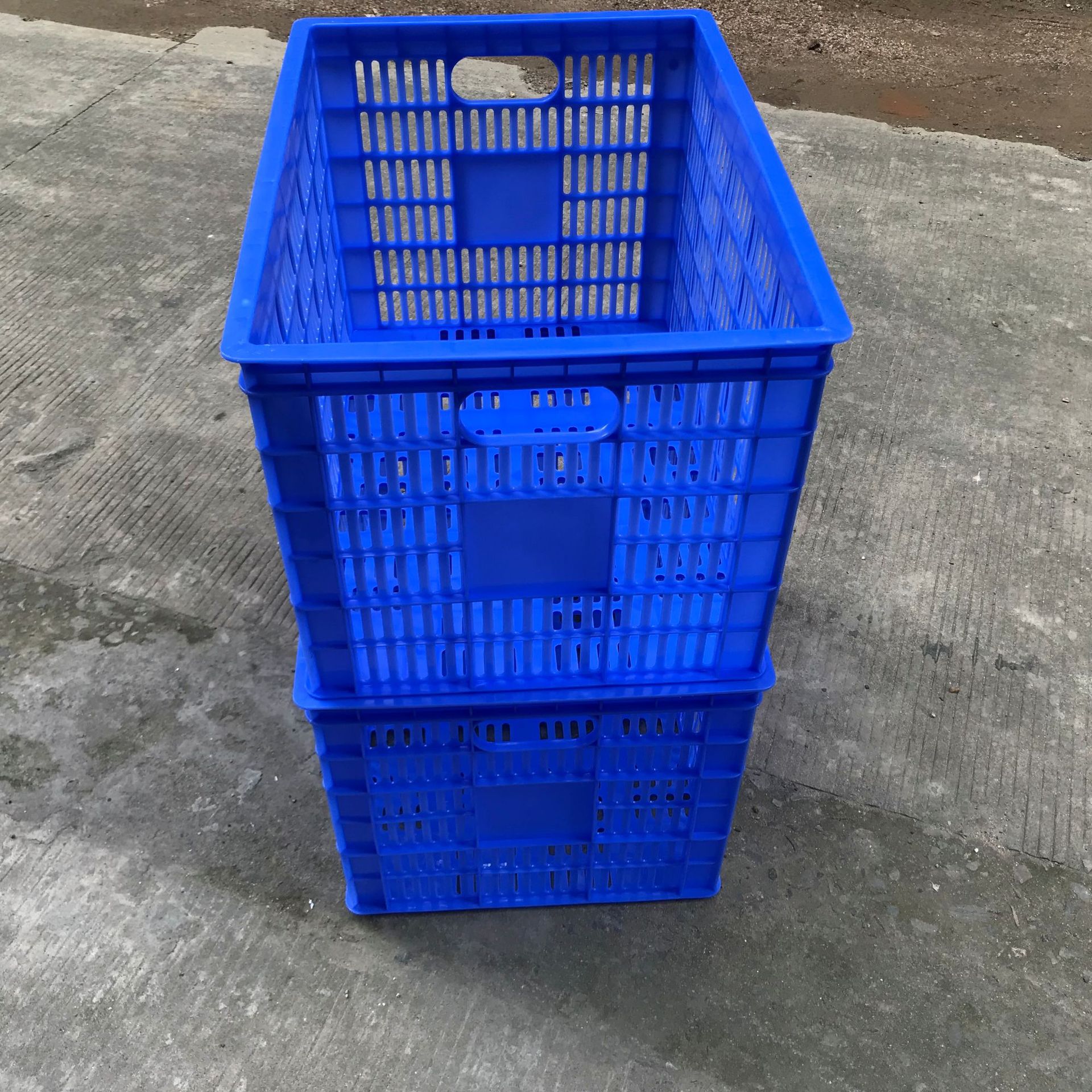 塑料菜箩 蔬菜水果食品收纳塑料胶框 608*423*250mm周转筐周转箱