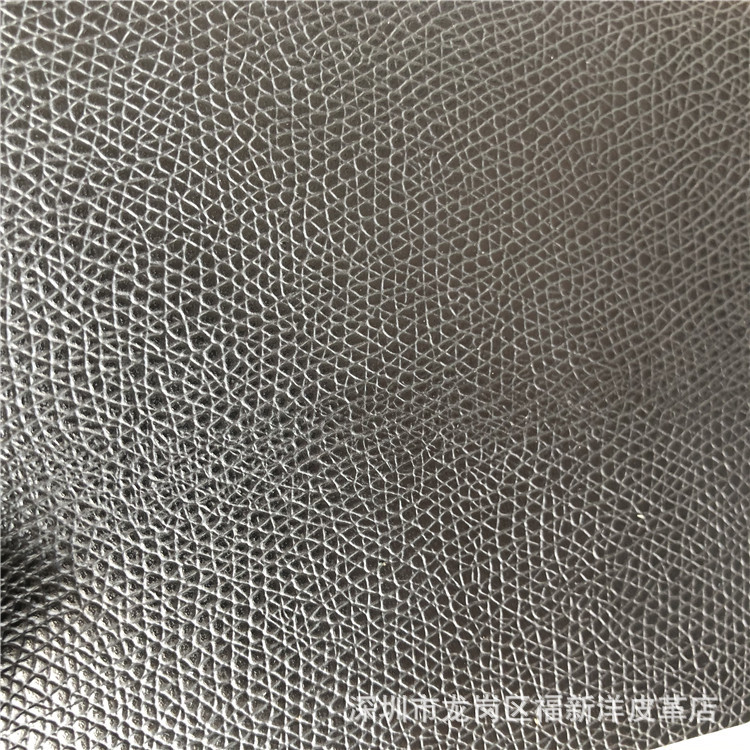 小荔枝紋頭層牛皮壓花牛皮鞋面箱包牛皮革厚度顏色可定制起貨快捷