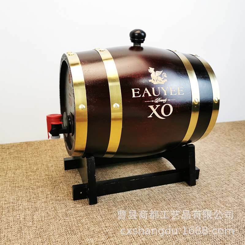 Factory directly supply pine wooden barrels creative sleeper table…