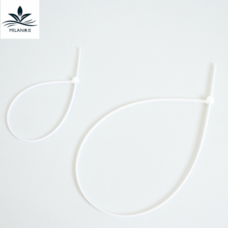 Ramo de la tienda de flores de plástico fijo cinturón de unión de nylon autobloqueante cable cinturón hebilla flor material de embalaje