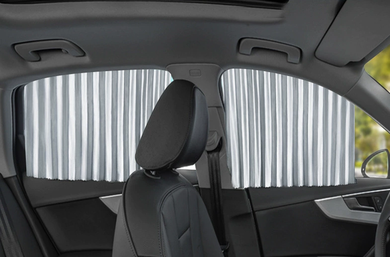 Фабрика прямой автомобильный занавес солнцезащитный козырек Защита от солнца Магнитный всасывающий трек Универсальный Автомобильный солнцезащитный козырек