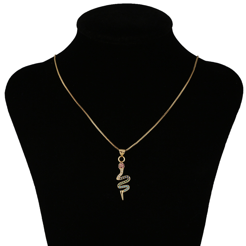 Fashion Exaggerated Snake Necklace display picture 6