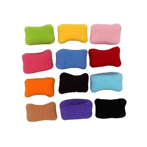 12 packs of candy-colored high-elastic hair ropes, versatile thick hair rings, colorful towel ring headbands, Korean internet celebrity hair accessories