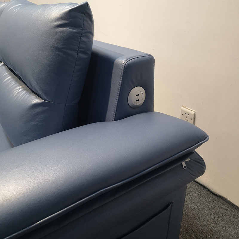 Tecnología de tela de esquina sofá correa de almacenamiento VIP simple sala de estar moderna pequeña combinación de sofá cama plegable doble uso
