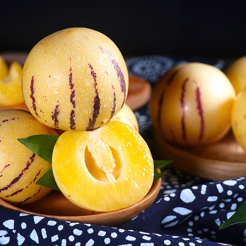 雲南石林人參果圓果新鮮水果人生果黃果5斤裝批發代發1