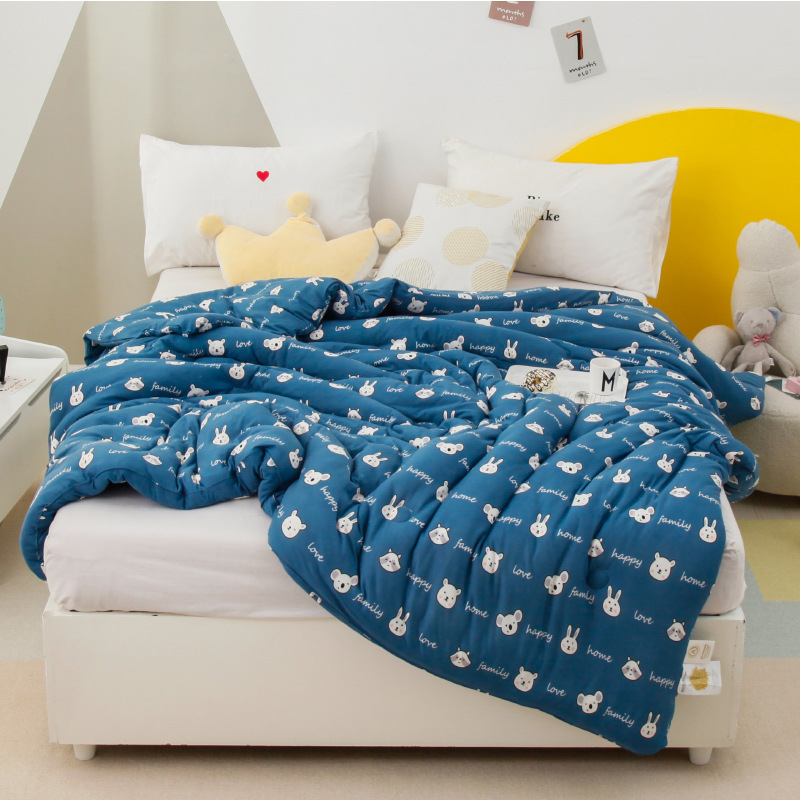 儿童卡通幼儿园冬被春秋被午睡被大豆纤维被羽丝棉被芯|ms