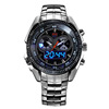 Waterproof quartz men's watch, steel belt, wholesale, Birthday gift