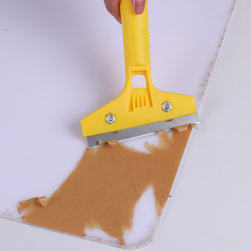 Manufacturer supplies stainless steel cleaning shovel, plastic shovel, glass tile glue removal wall covering tool, caulking agent shovel