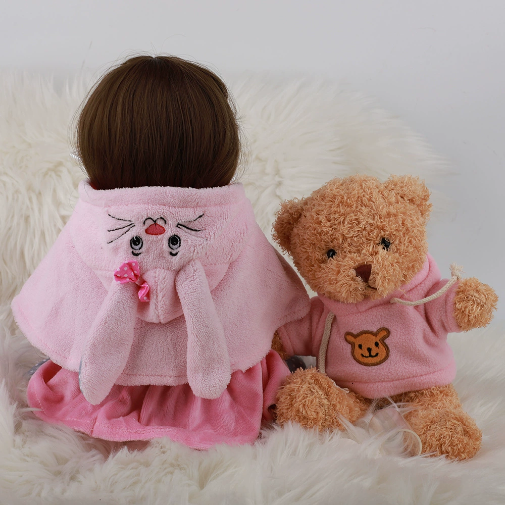 Кукла Total Plastic Simulation Baby Rebirth Doll Toys Silicone Reborn Doll 18 '' 48см