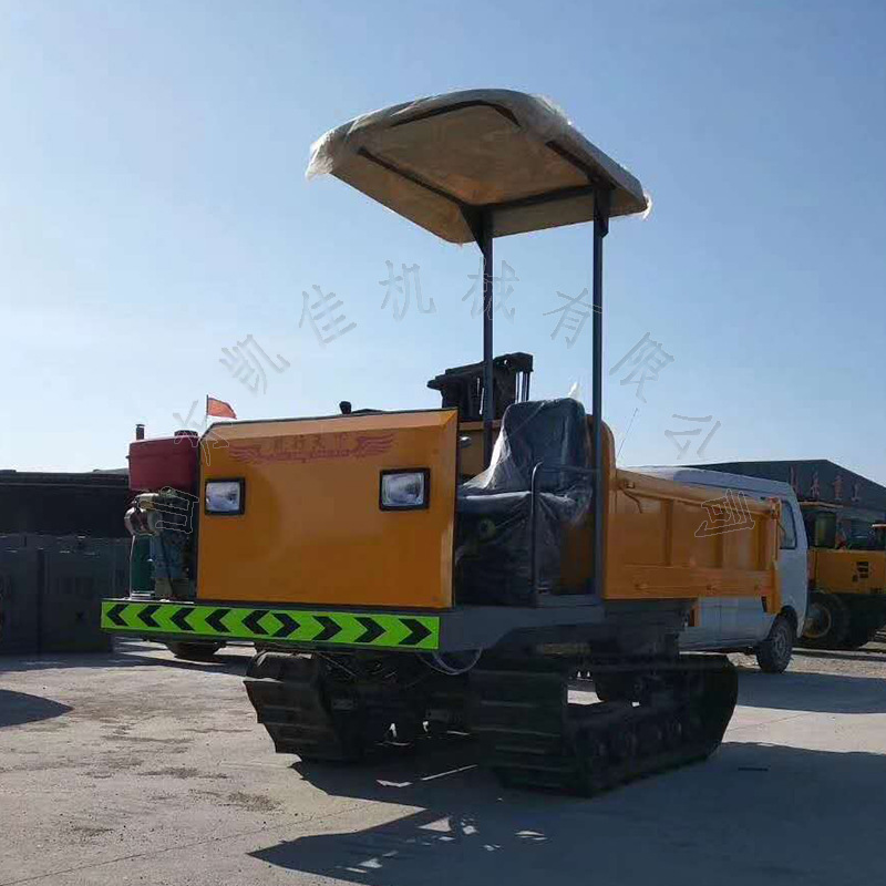 自卸翻斗运输车农用履带运输车 爬山虎履带拖拉机 履带运输车直供