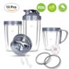 13PCS juicer replaced accessories large cups in the large cup small cup of knife seat group applicable to NB 600W/900W sports cap