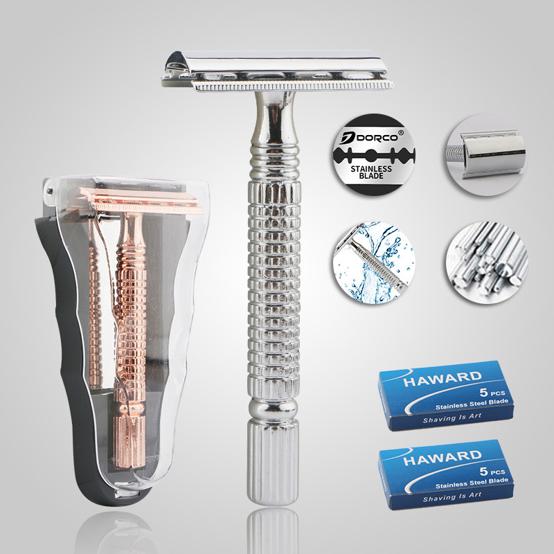 Stall Hot Vintage Manual Razor Manual Razor Face Duplex Blade