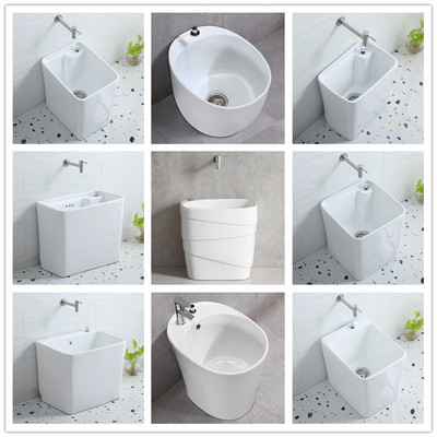 多款選陽台拖把池迷妳小號長方形池30公分最小型墩布池陶瓷拖布池