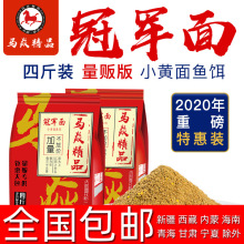 马焱精品冠军面秋冬季黑坑裸鲤工程鲫小黄面散炮基础鱼饵料马炎