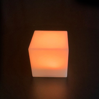 LED Cube luminescence furniture Dongguan Godo Rotational lithium battery remote control charge Dry cell Decorative lamp