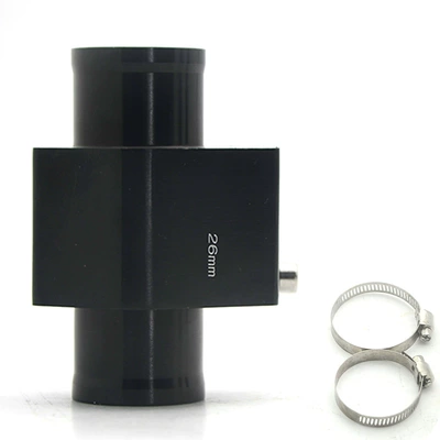 automobile water pipe modification universal water thermometer - 26mm-black