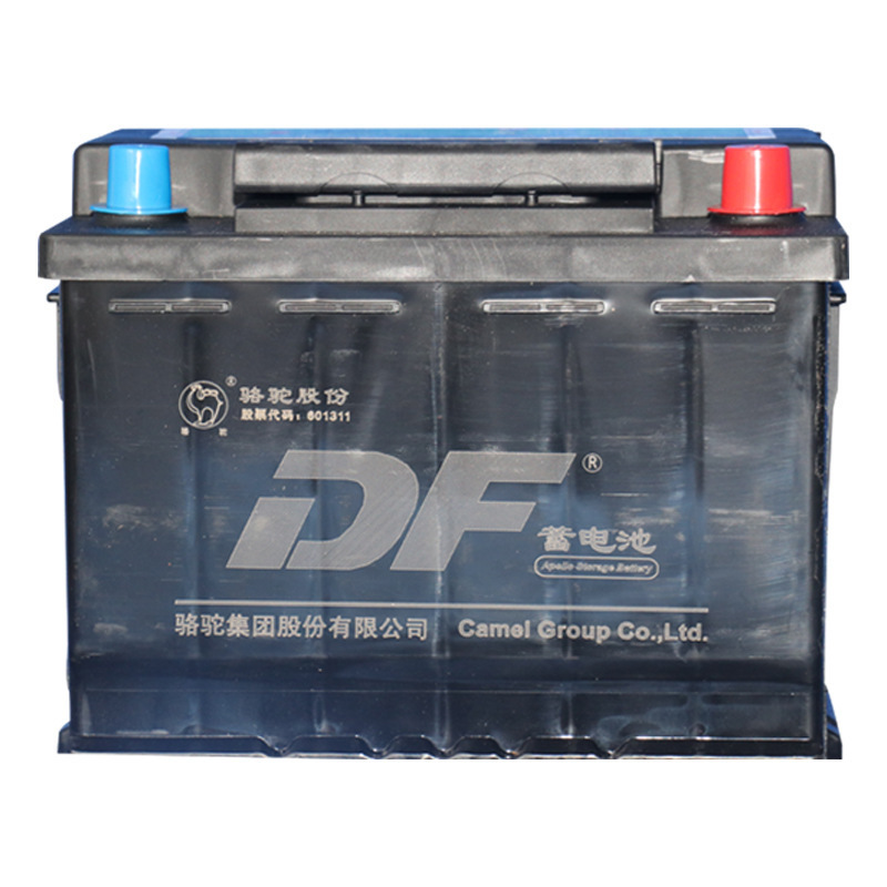 起动型蓄电池DF12VL2400骆驼免维护铅酸汽车蓄电池460CCA