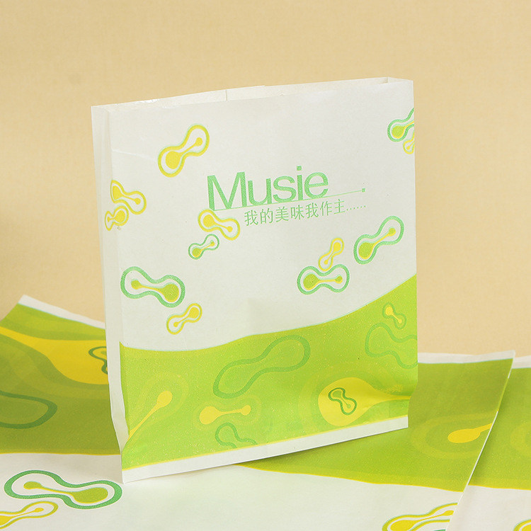 防油纸袋 薯条鸡排鸡柳袋 一次性小吃打包袋 食品包装烧烤烘焙袋