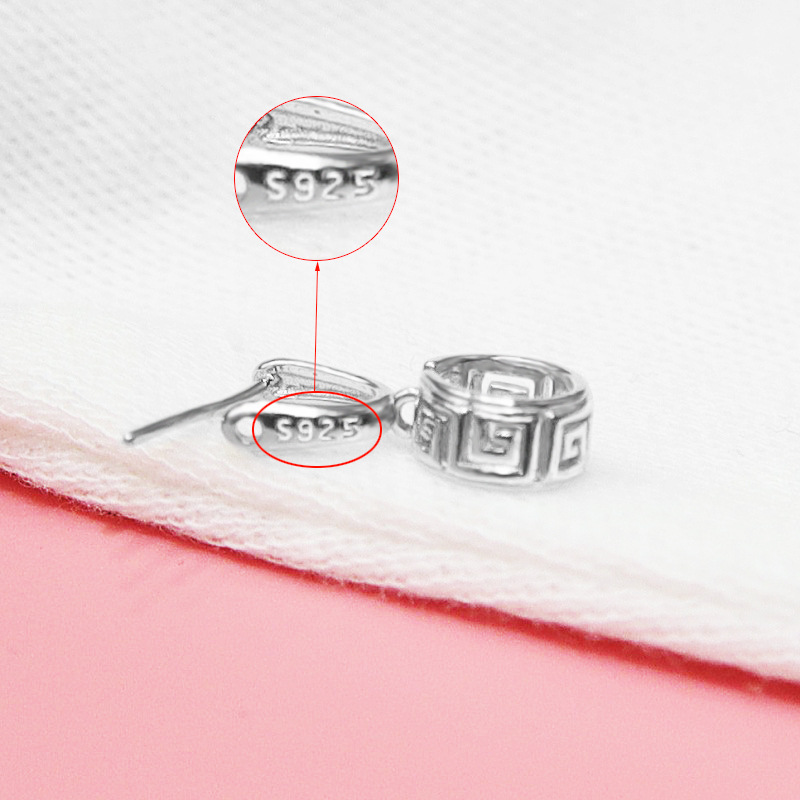 Jewelry Buckle Jewelry Making Type 1 Piece 925 Sterling Silver Geometric Jewelry Buckle Jewelry Accessories