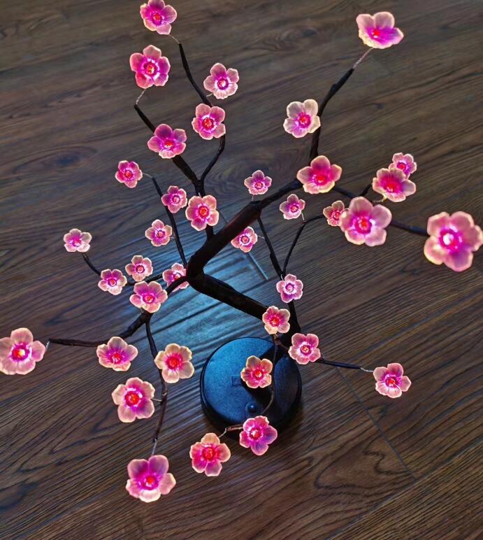 Venta directa de fábrica, luces navideñas transfronterizas, luces led de árbol de luciérnaga, luces decorativas estrelladas para regalo de cumpleaños