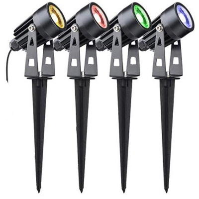 LED投光灯草坪插地灯花园照树灯墙壁投射庭院花园庭院别墅灯|ms