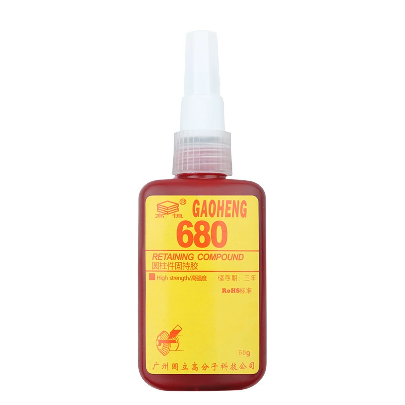 Национальный Винтовой Клей 680 Анаэробный Клей Цилиндрический Анти-ослабления Фиксированный Клей Металлическая Резьба Блокировка Агент Крепление Анаэробный
