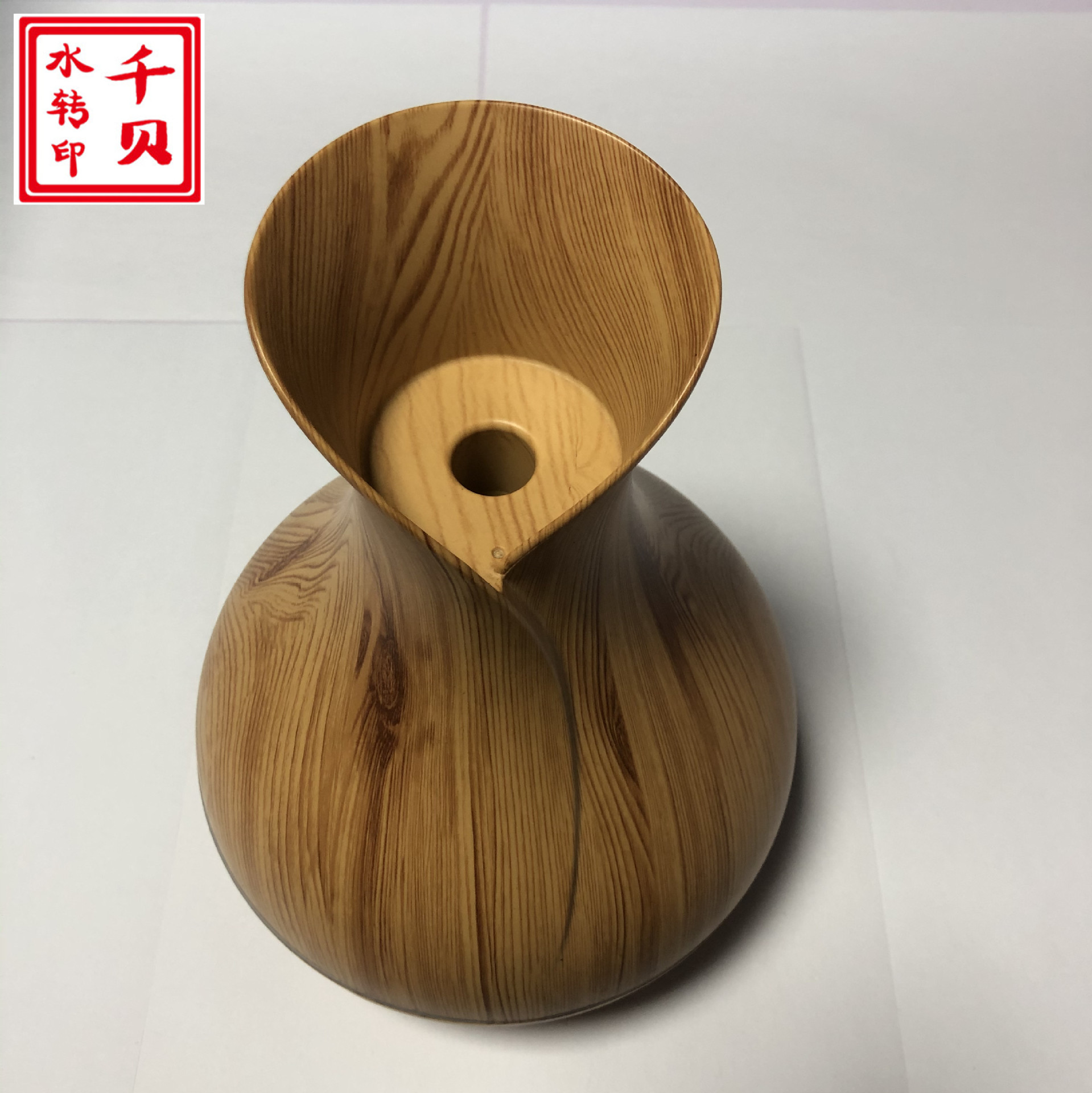 中山水转印厂家 加湿器水转印木纹图案 喷油 丝印移印 水转印加工