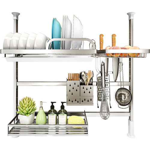 Window rack, window sill, punch-free kitchen seasoning rack, draining dish rack, storage rack