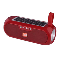 TG182 Solar Charging Bluetooth Speaker Outdoor Portable Card Slot TWS Dual Speaker Creative Gift Cross-border E-commerce