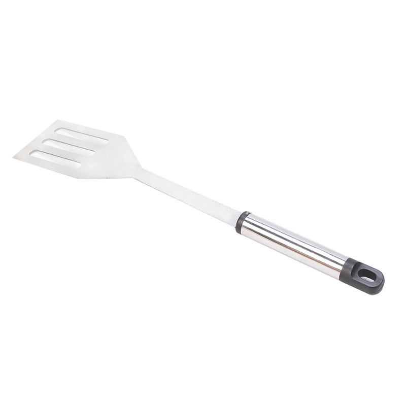 Fábrica directa BBQ Acero inoxidable hornear conjunto 4-piezas de hornear conjunto combinación traje barbacoa horquilla pala clip cuchillo herramienta traje