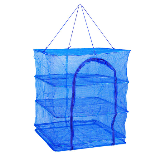 Wholesale factory folding fish drying net, drying cage, drying net for household vegetable drying, mosquito and insect-proof drying net, drying screen